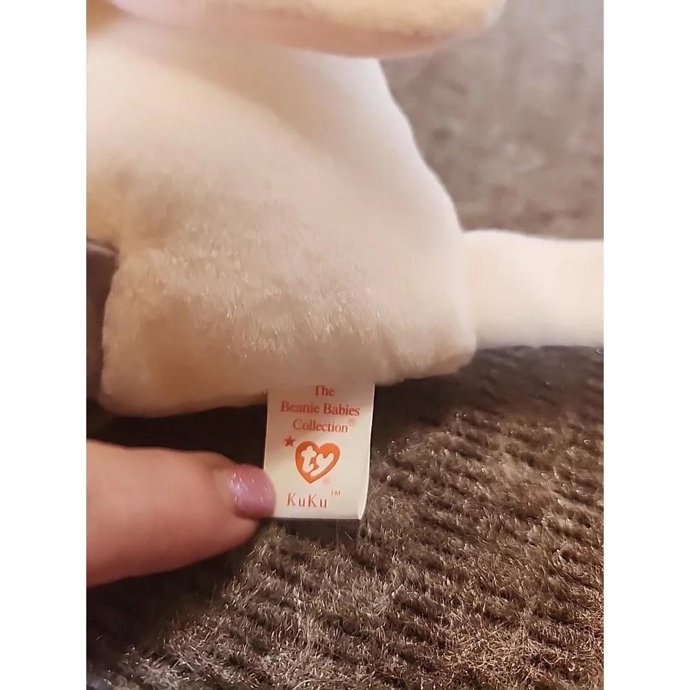 Ty Beanie Babies Kuku Cockatoo Bird #628 Retired
